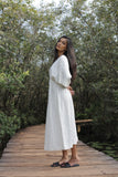 Soline Petal Linen Dress