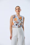 Polished Petals Sleeveless Top