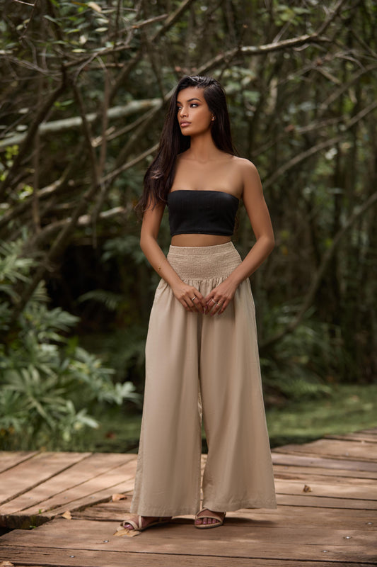 Mariel Bloom Linen Pant