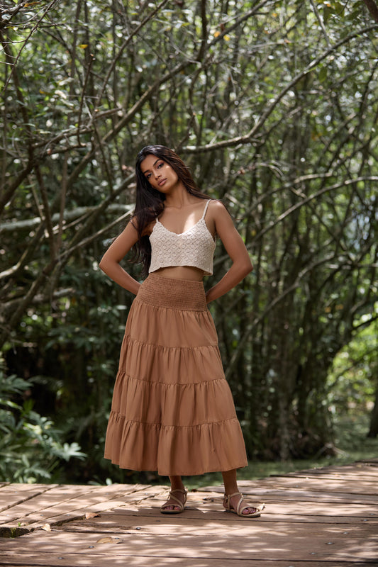Lunee Belle Linen Skirt