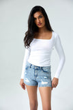 Callie Scoop Long Sleeve