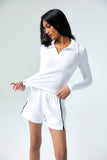 Evi Long Sleeve Polo