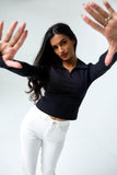 Evi Long Sleeve Polo