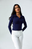 Evi Long Sleeve Polo