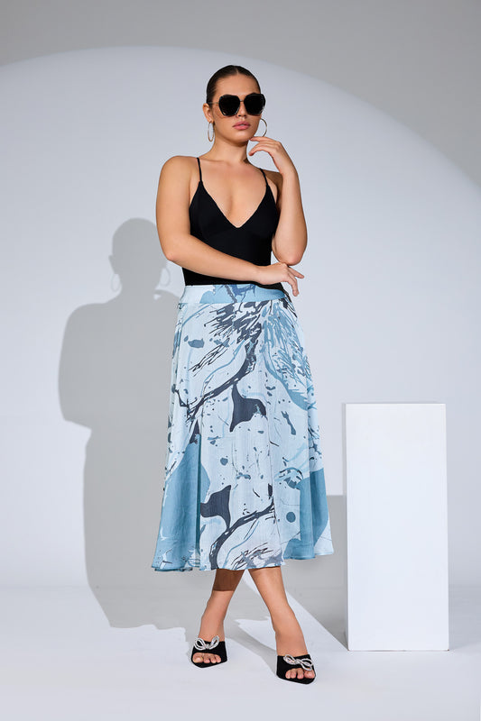 Rosette Bliss Midi Skirt