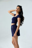 Seren Square Crop Top