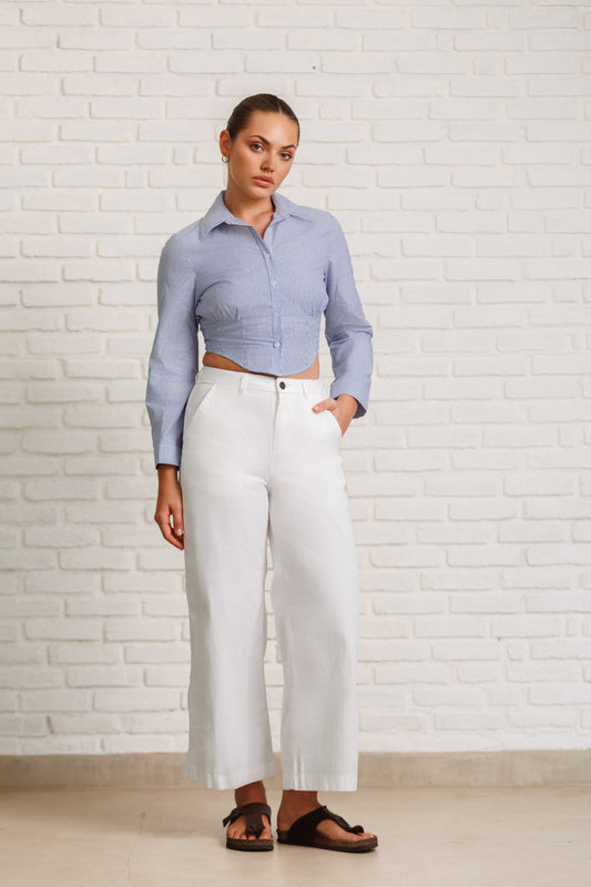 Parallel Grace Crop Shirt