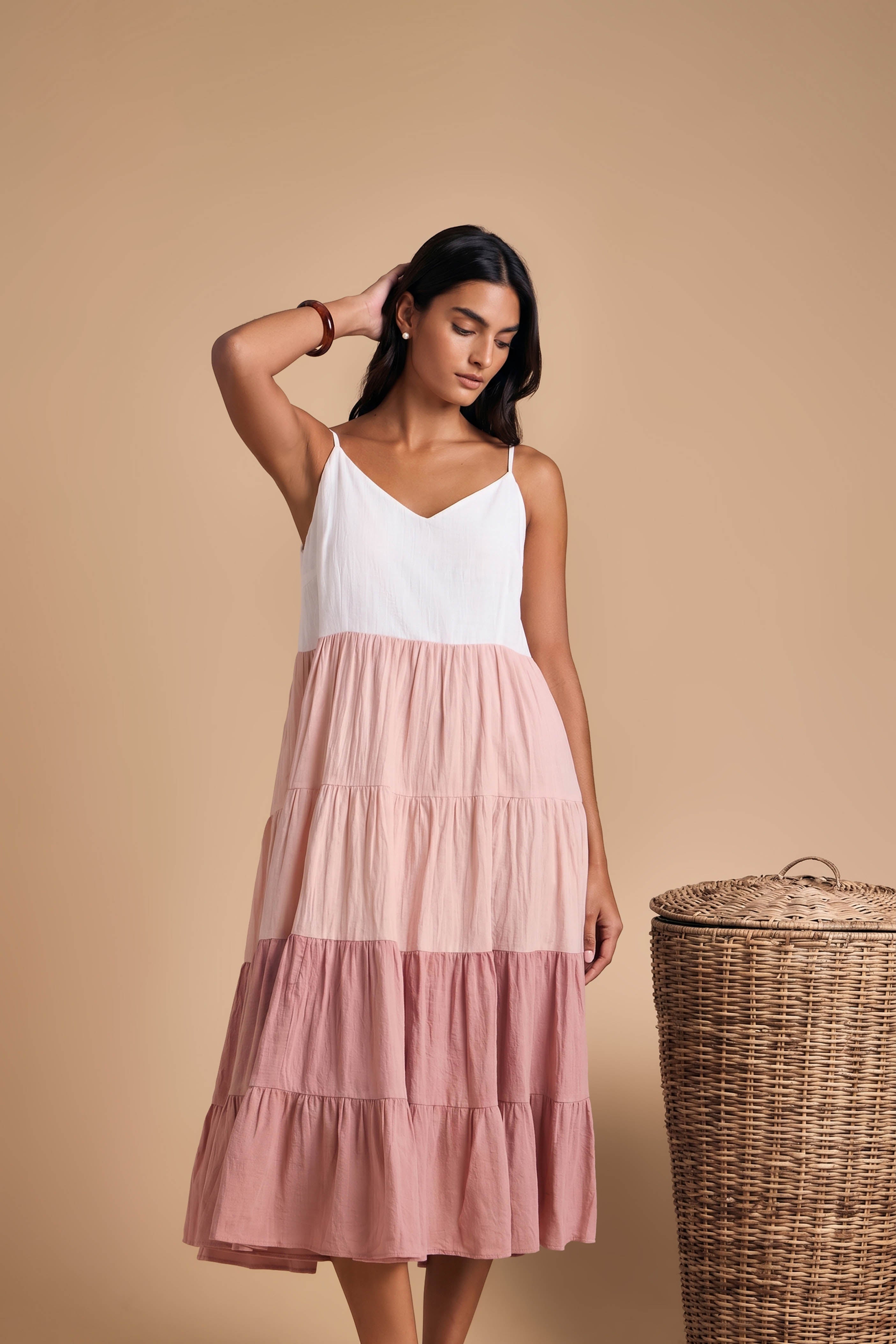 Serene Petal Dress