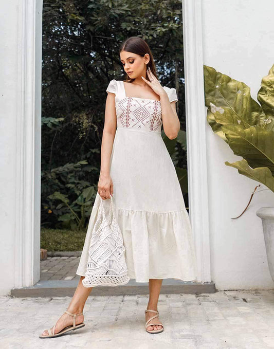 Beauty Of Spring Time Dress