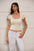 Lilac Meadow Empire Knit Top
