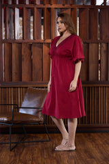 Thyra Threads Linen Dress