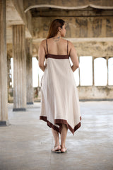 Talia Loom Linen Dress