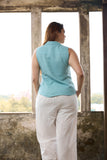 Aria Veil Linen Top