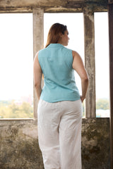 Aria Veil Linen Top