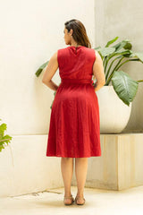 Coastal Breeze Linen Dress