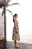 Island glow Midi Dress