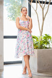 Vintage Rose Midi Dress