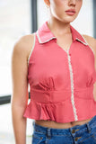 Roselle Rush Crop Top