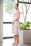 Vintage Rose Midi Dress