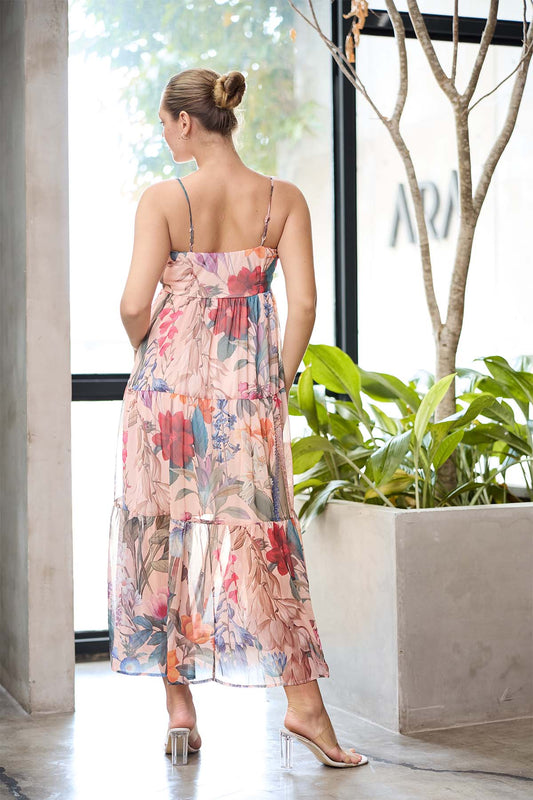 Willow Frill Maxi Dress