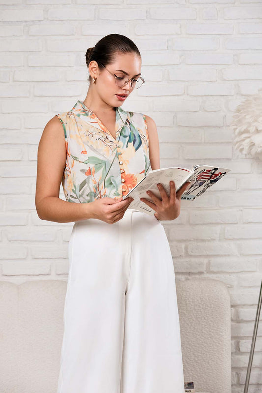 Floral Fantasy WW Top