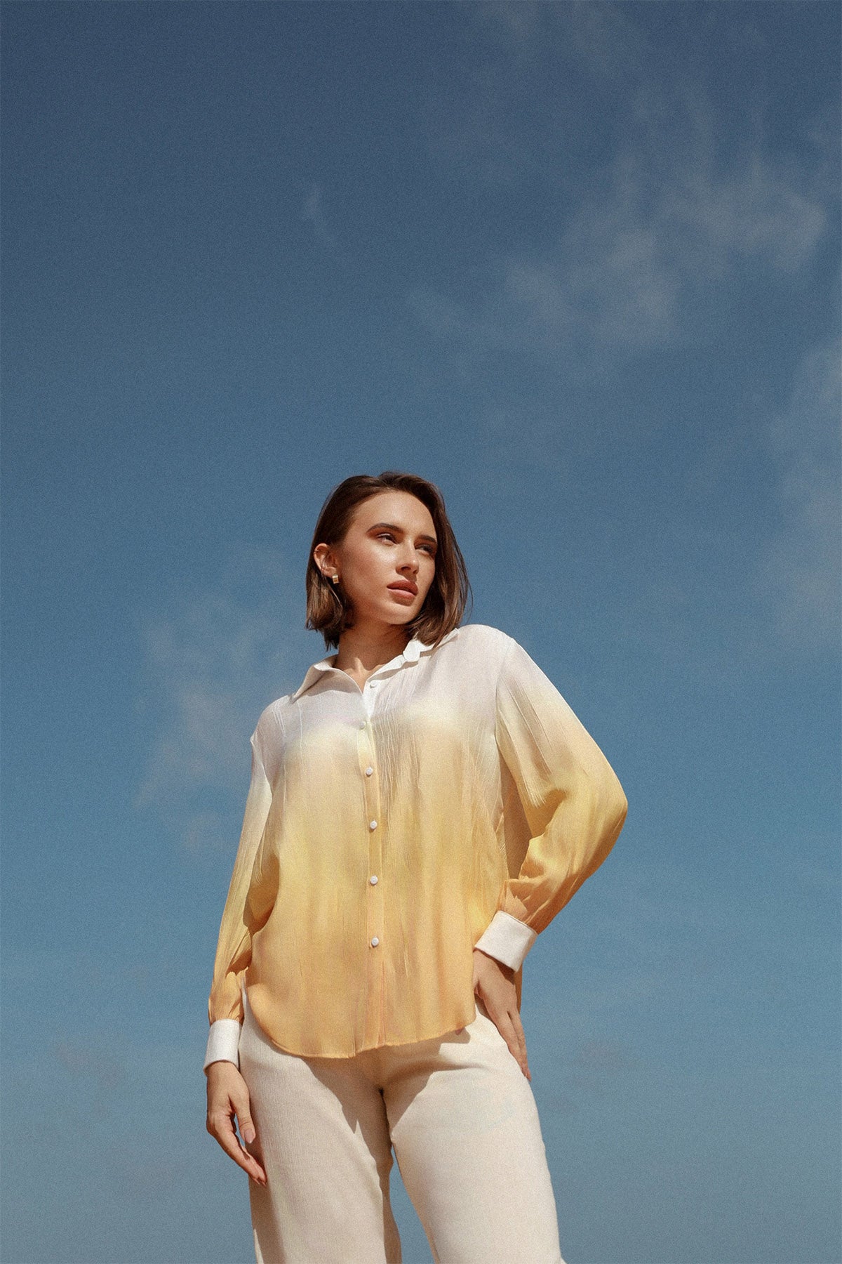 The Breezy Button Up