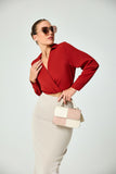 Overlap Long Sleeve WW Top