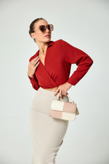 Overlap Long Sleeve WW Top