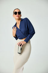 Overlap Long Sleeve WW Top