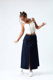 SleekZip Flare Skirt