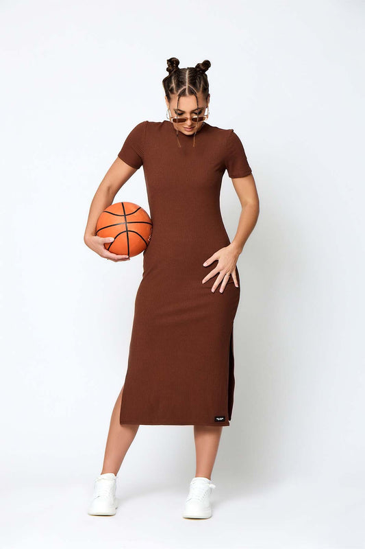 Lina Slit Dress