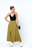 SleekZip Flare Skirt