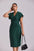 Scarlet Rhythm Drape Dress