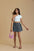 Little Edge Pleat Skirt
