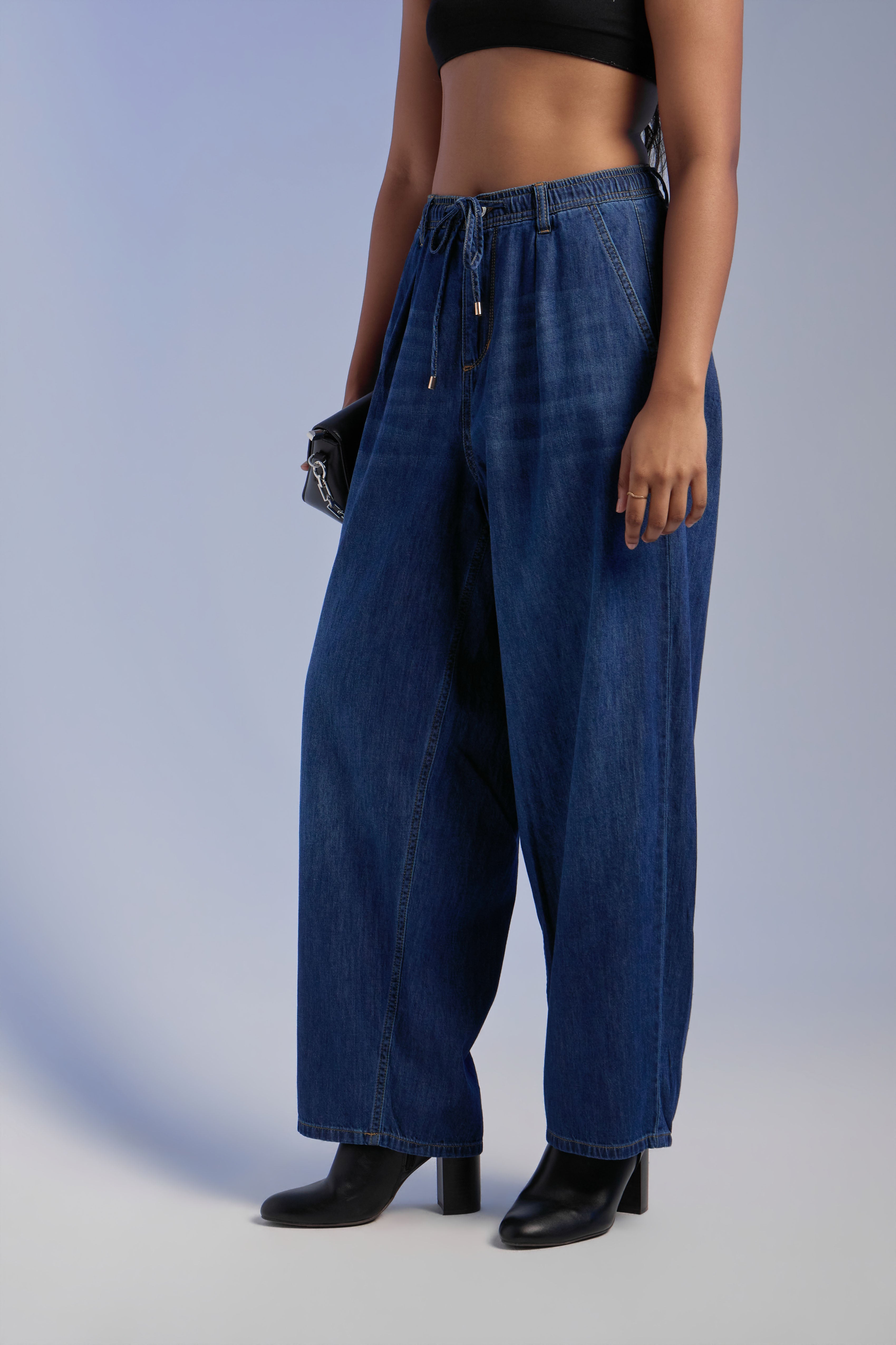 The Ease Wide-Leg Denim