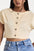 The Freya Button Down Crop Top