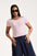 The Stella Tipped Off-Shoulder Tee