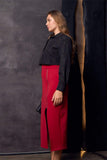 Crystal Mirage Midi Skirt