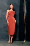 Scarlet Desire Midi Dress