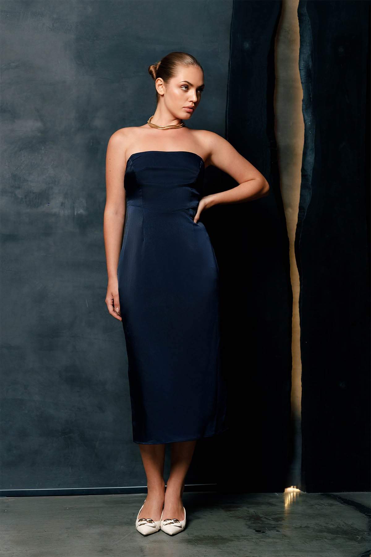 Scarlet Desire Midi Dress