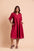 Sun Bloom Linen Dress