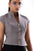 Elyse Split- Collar Top