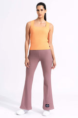 Cozy Ribbed Flare Pant