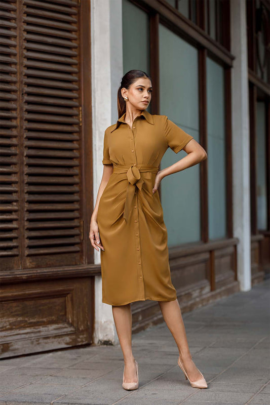 Earthy Glow WW Dress (in-Store by 22nd January )