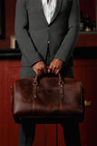 Redvers Buller “Heritage Voyager” Leather Duffle Bag