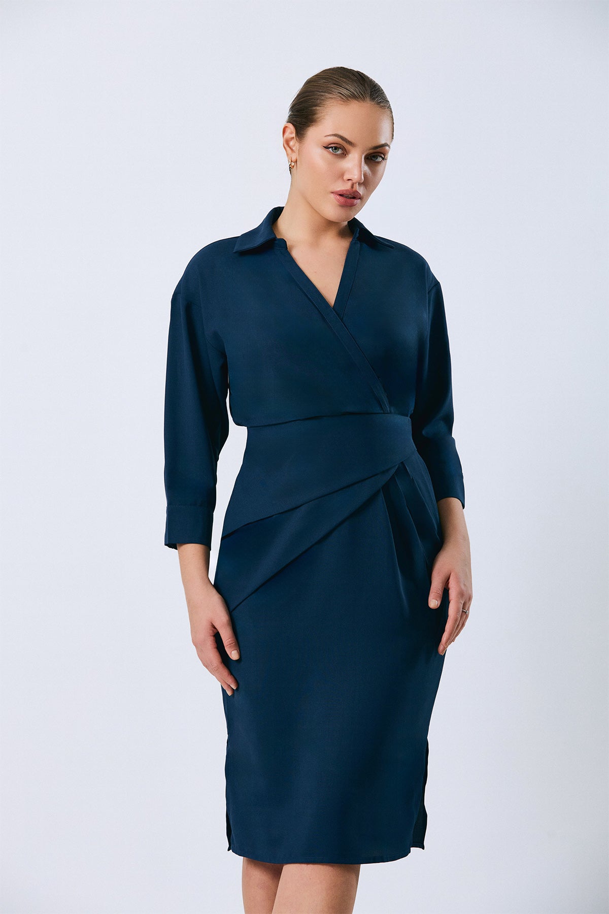 Modular Elegance Dress