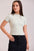 The Onyx Mock-Neck Fitted Tee