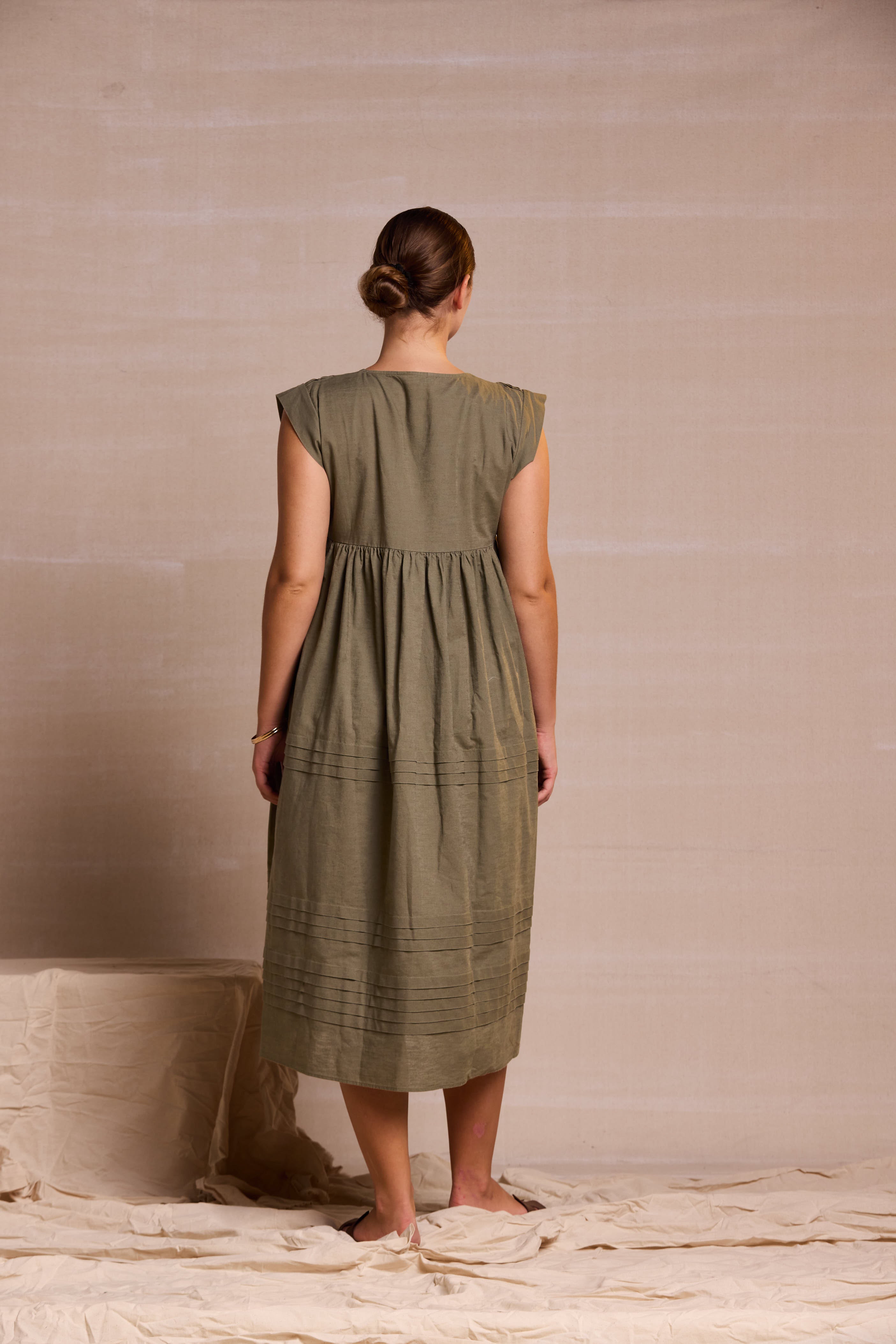 Terracotta Veil Linen Dress Terracotta Veil Linen Dress