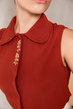 Bloom Flower Embroidery Top