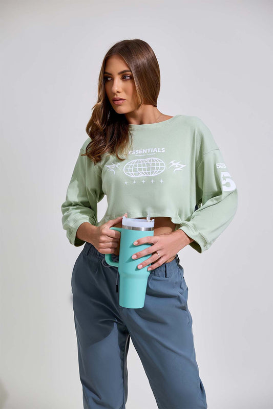 Axis 5 Crop Tee